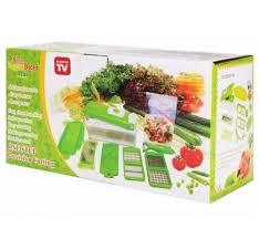 Kit 4x Cortador e Fatiador Legumes, Frutas e Verduras - Nice Dicer